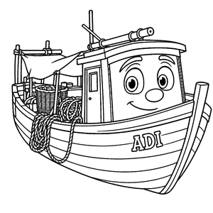 Adi colouring page