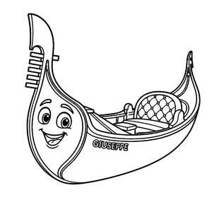 Giuseppe colouring page