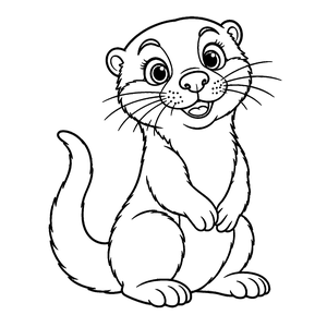 Lina colouring page