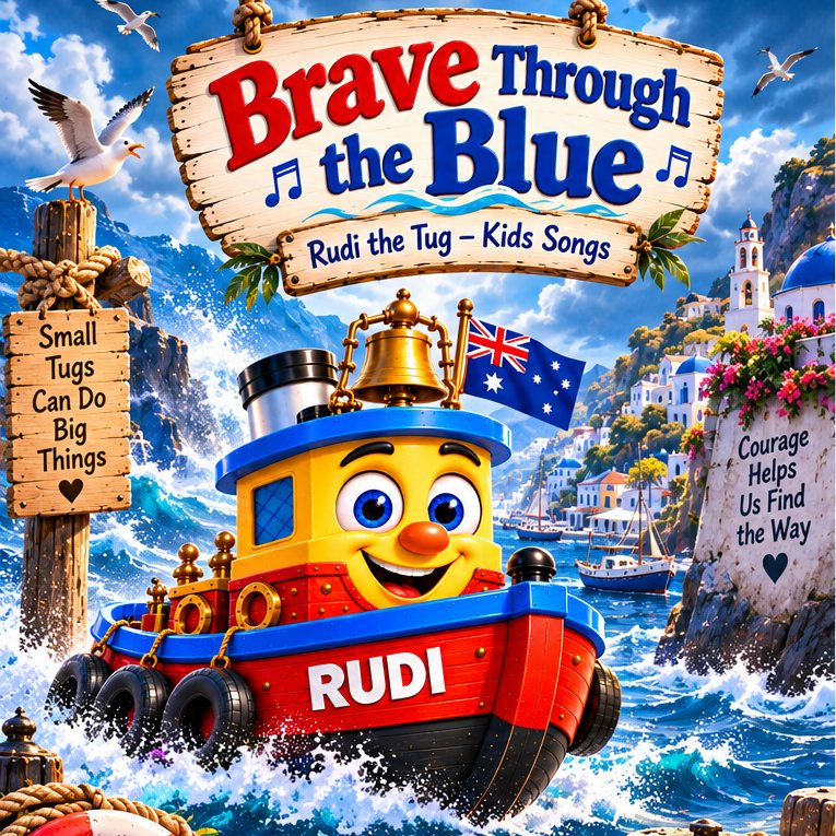 Brave Through the Blue song artwork
